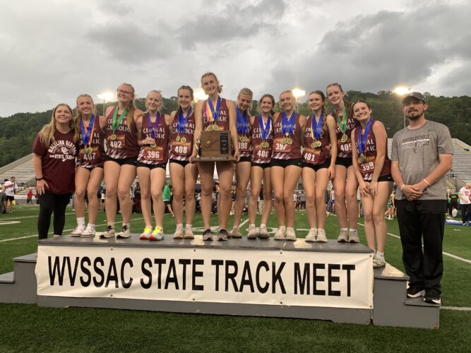 Wheeling Central Girls Claim Class 1A Track State Championship